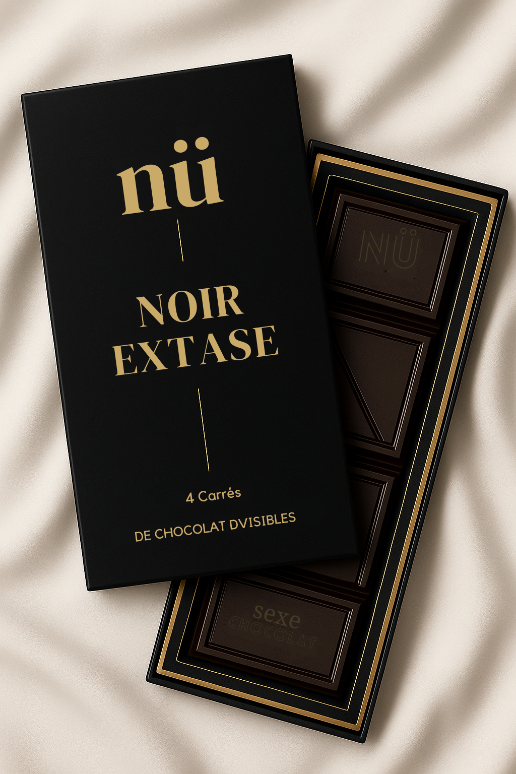 Chocolat aphrodisiaque - Noir Extase